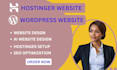 hostinger website, hostinger ai website, hostinger website redesign,domain setup