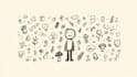 make simple doodle art profile pictures