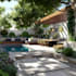 do landscape design garden patio pool pergola for frontyard and backyard