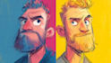 create simple cartoon portrait