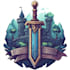 a custom fantasy logo design