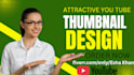 create design youtube thumbnail for gaming vlog and business