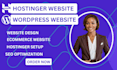 hostinger website, hostinger ai website, hostinger blog setup, hostinger ai