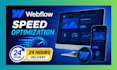 do webflow website speed optimization on google pagespeed insights