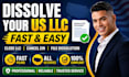 dissolve your US llc or corporation, file dissolution and close ein