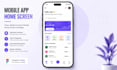 design modern mobile app uiux in figma
