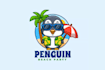 do amazing attractive beach logo design