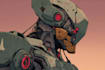 draw mecha robot armor character concept for you