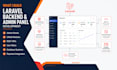 build custom laravel admin panel with dashboard and rest API
