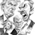 do a political cartoon art