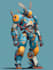 high quality robot, mecha concepts