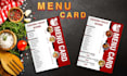 design modern restaurant menu or food menu