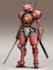 do anime style mecha robot illustrations