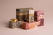 do aesthetic coffee bag packaging, stickers and label design