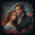 design couple portrait wedding portrait