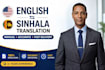 translate english to sinhala manually and accurately