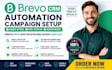 setup brevo crm automation campaign html template sender setting instant result