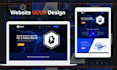 create a stunning responsive website UI design in figma