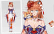draw live2d vtuber model, vtuber rigging, live 2d anime avatar for vtube studio