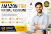 be your amazon fbm virtual assistant for store management
