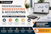 do bookkeeping in quickbooks and xero