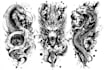 create custom portrait tattoo illustration detailed face art