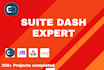 setup suitedash CRM, client portal and automation