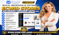 setup ecwid website redesign fix ecwid commerce store and ecwid product seo