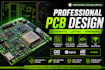 do esp32 iot pcb design, esp8266 pcb layout, schematic and drill file in kicad