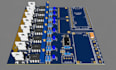 design kicad pcb schematic layout gerber for esp32 arduino iot