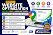 monthly website optimization geo seo aeo google map ranking top ranking onpage