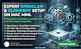 set up install open claw clawdbot on mac mini whatsapp openclaw fix claude code