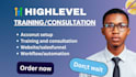 provide you gohighlevel training ghl consultation ghl setup