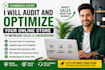 audit optimise shopify cro conversion rate heatmap traffic page speed website