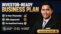 write a professional sba business plan and bank loan proposal
