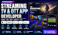 develop ott streaming app, tvos, roku, apple TV, smart TV mobile app