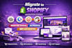 migrate odoo suarespace shopware magento prestashop to shopify website migration