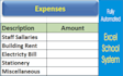 create automated excel school management and fee tracking system