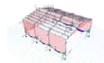 do structural design 4 peb steel and rcc building with etabs