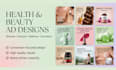 design high converting facebook ads, instagram posts meta ad creatives
