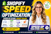 do shopify speed optimization and fix slow store pagespeed fast
