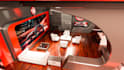 create 3d trade booth design, 3d booth stand with angle rendering