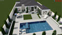 create 3d architectural pool design using structure studios software