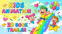 create a fun 2d children book trailer animation