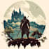 create a fantasy logo