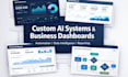build ai automation system and intelligence dashboards