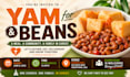 do html for yam and beans for your  church event