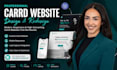 design carrd website redesign card website carrd website carrd landing page