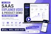 create saas product demo video and saas video explainer for software, app promo