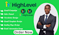 gohighlevel funnel, ghl landing page, ghl website